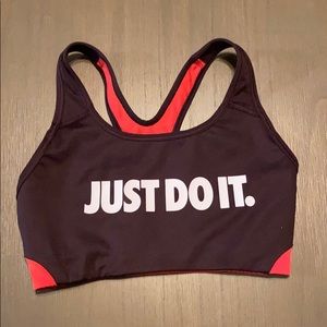Nike Dri-Fit Slogan Sports Bra